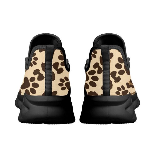 Custom Dog Paw Print Sneakers, Personalized Pet Lover Shoes, Unique Gifts for Dog Owners - Image 6