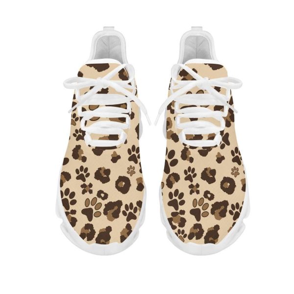 Custom Dog Paw Print Sneakers, Personalized Pet Lover Shoes, Unique Gifts for Dog Owners - Image 2