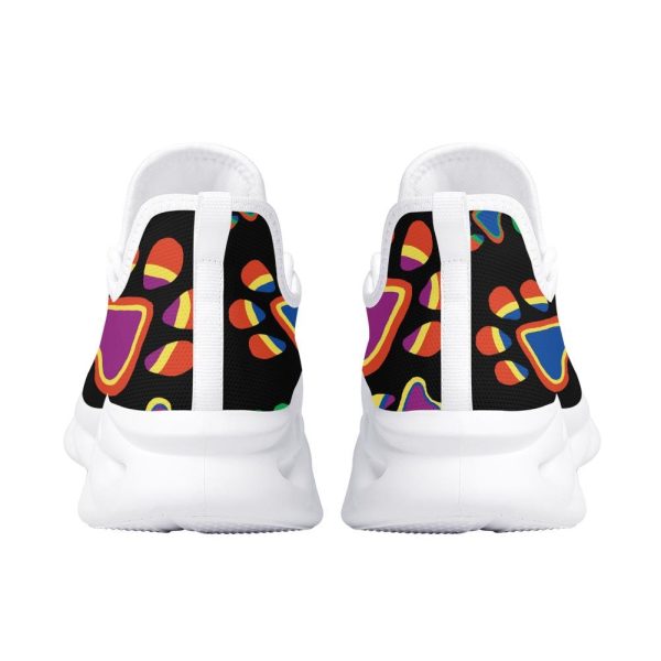 Custom Dog Paw Print Sneakers, Personalized Pet Shoes, Unique Gifts for Dog Lovers - Image 3