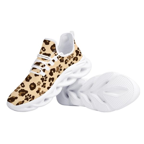 Custom Dog Paw Print Sneakers, Personalized Pet Lover Shoes, Unique Gifts for Dog Owners - Image 4