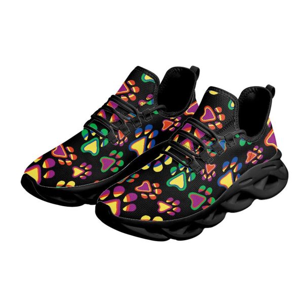 Custom Dog Paw Print Sneakers, Personalized Pet Shoes, Unique Gifts for Dog Lovers - Image 8