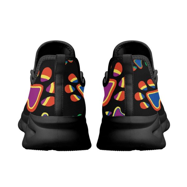 Custom Dog Paw Print Sneakers, Personalized Pet Shoes, Unique Gifts for Dog Lovers - Image 6