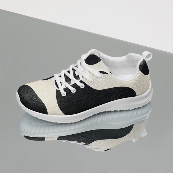 Cow Print Sneakers | Custom Design Shoes | Pilates Yoga Shoes | Workout Animal Print Sneakers | Best Comfortable Sneakers | Comfy Fit