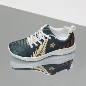Floral Sneakers | Custom Boho Design Shoes | Flower Pilates Yoga Shoes | Workout Sneakers | Best Comfortable Sneakers | Comfy Soft Fit |