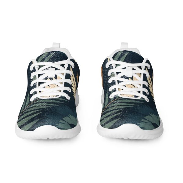 Floral Sneakers | Custom Boho Design Shoes | Flower Pilates Yoga Shoes | Workout Sneakers | Best Comfortable Sneakers | Comfy Soft Fit | - Image 4