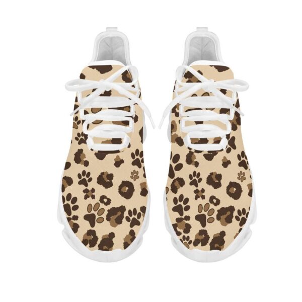 Custom Dog Paw Print Sneakers, Personalized Pet Lover Shoes, Unique Gifts for Dog Owners - Image 2