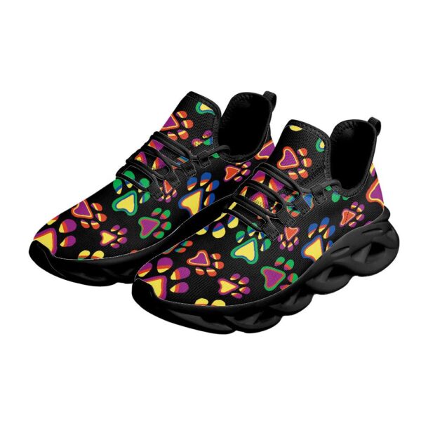 Custom Dog Paw Print Sneakers, Personalized Pet Shoes, Unique Gifts for Dog Lovers - Image 8