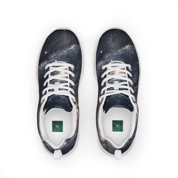 Galaxy Sneakers | Galactic Custom Design Shoes | Pilates Yoga Shoes | Athletic Workout Dance Shoes | Best Comfortable Sneakers | Comfy Shoes - Image 3